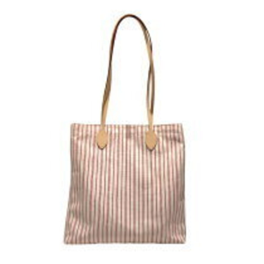 Louis Vuitton It Canvas Tote Beige Bag Plum Carry Tan - Picture 1 of 11